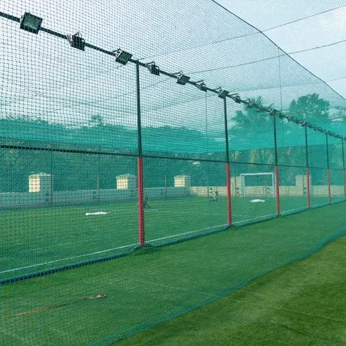 Sports net installation